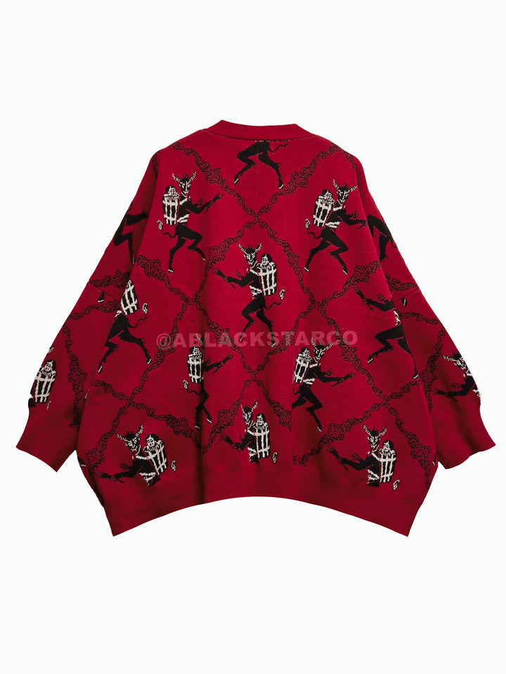 Krampus Cardigan