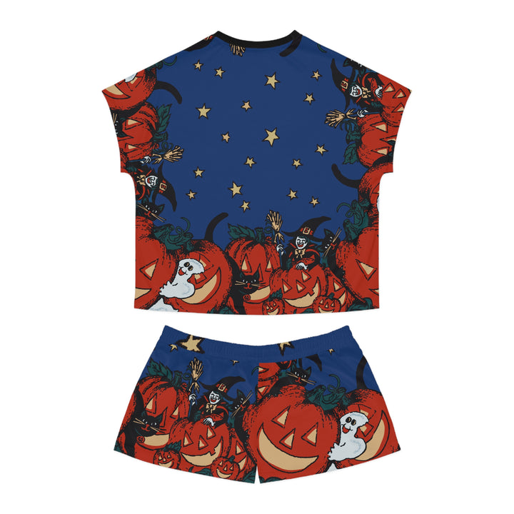 Vintage Halloween Pajama Short Set