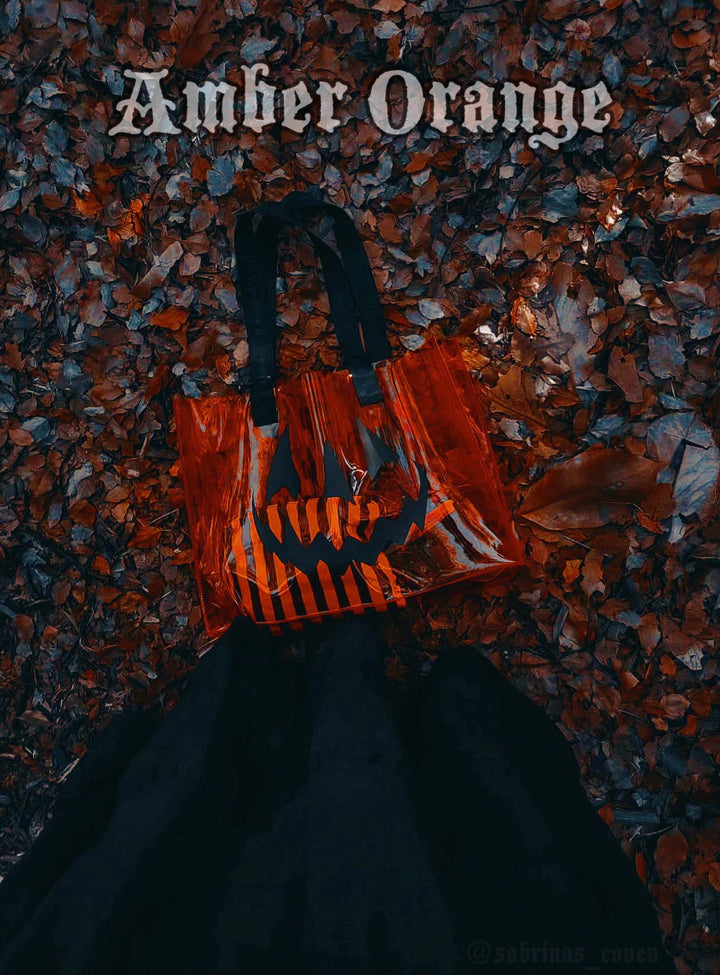Clear Pumpkin Tote