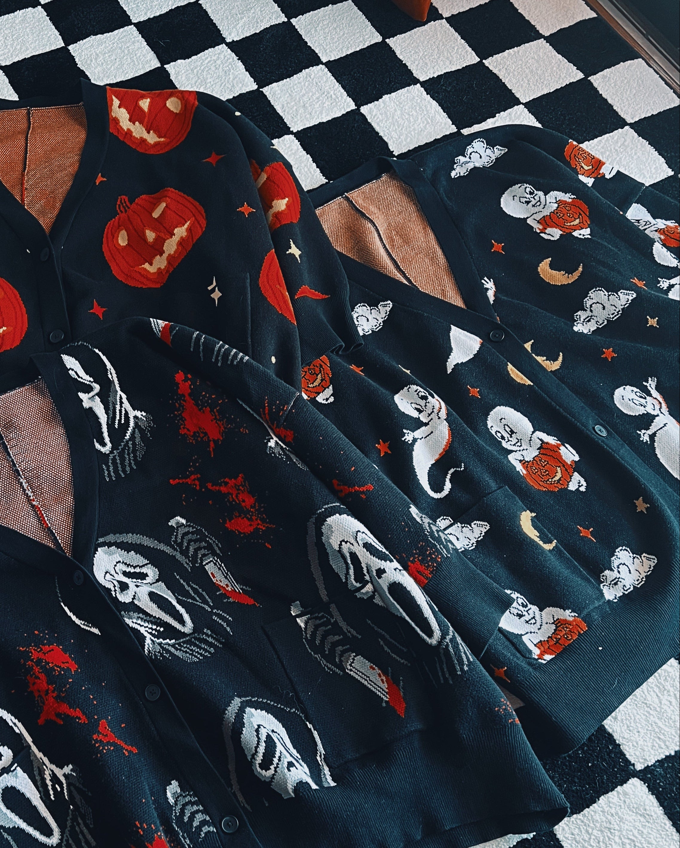 Jack-O-Lantern Slouchy Cardigan – A Black Star