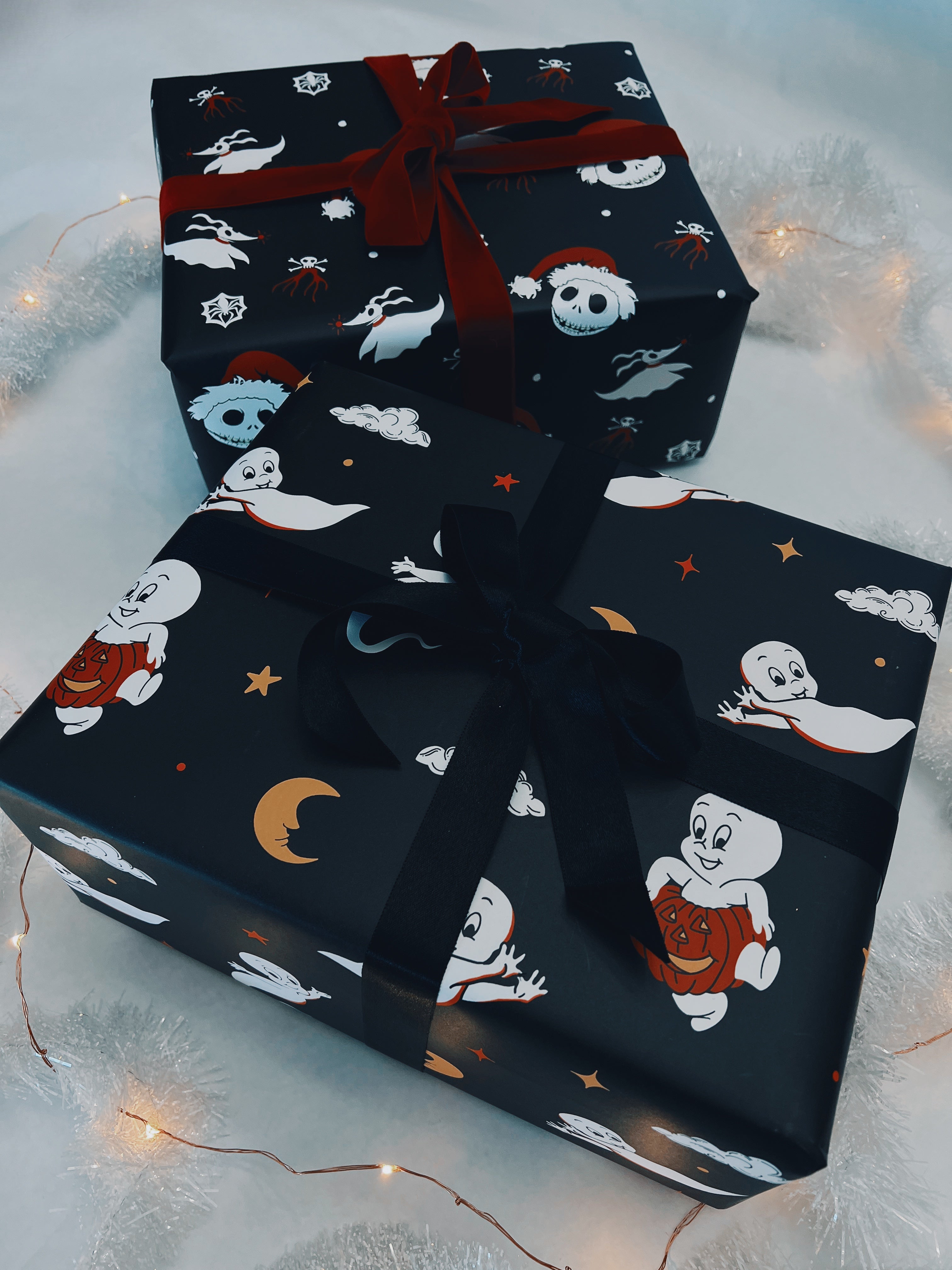 Caspari Weihnachtsservietten Mit Pagoden-Motiv – 20 Stück, Schwarz, Festlich & Umweltfreundlich