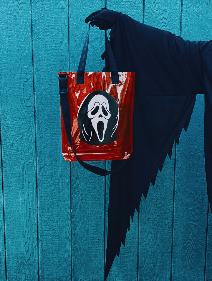8HRS ONLY | Adjustable Clear Horror Tote