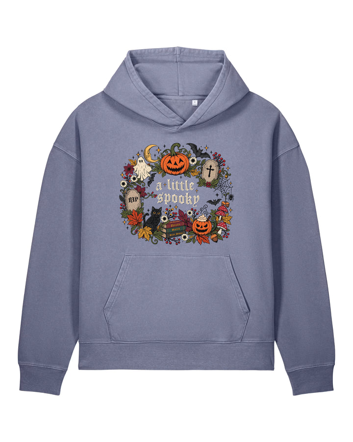 A Little Spooky Unisex Hoodie | Garment-dyed Premium