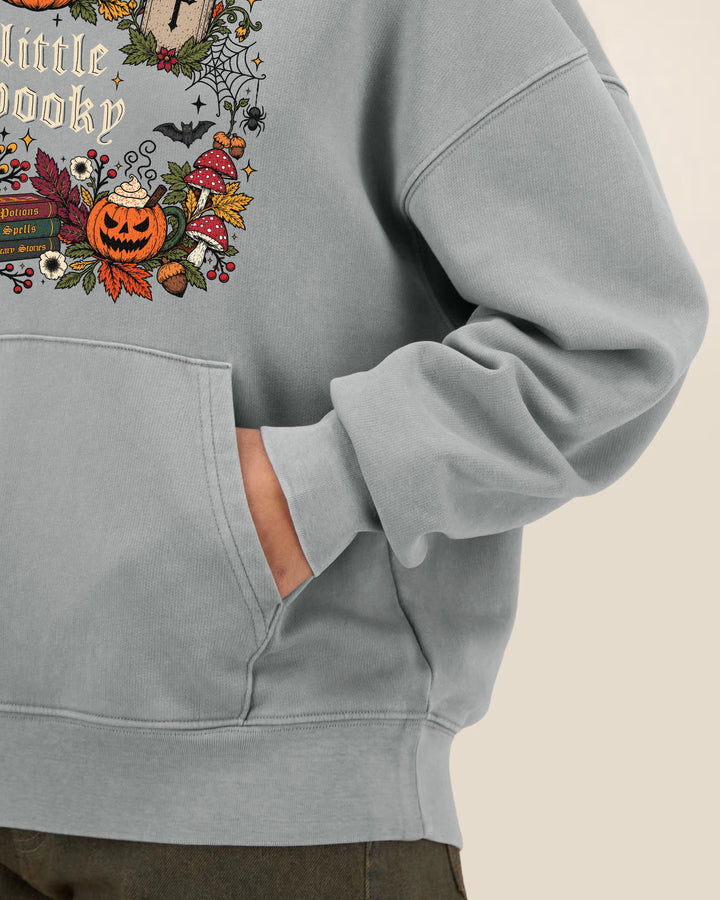 A Little Spooky Unisex Hoodie | Garment-dyed Premium