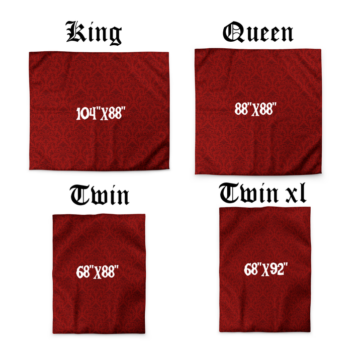 Gothic Damask Duvet Cover