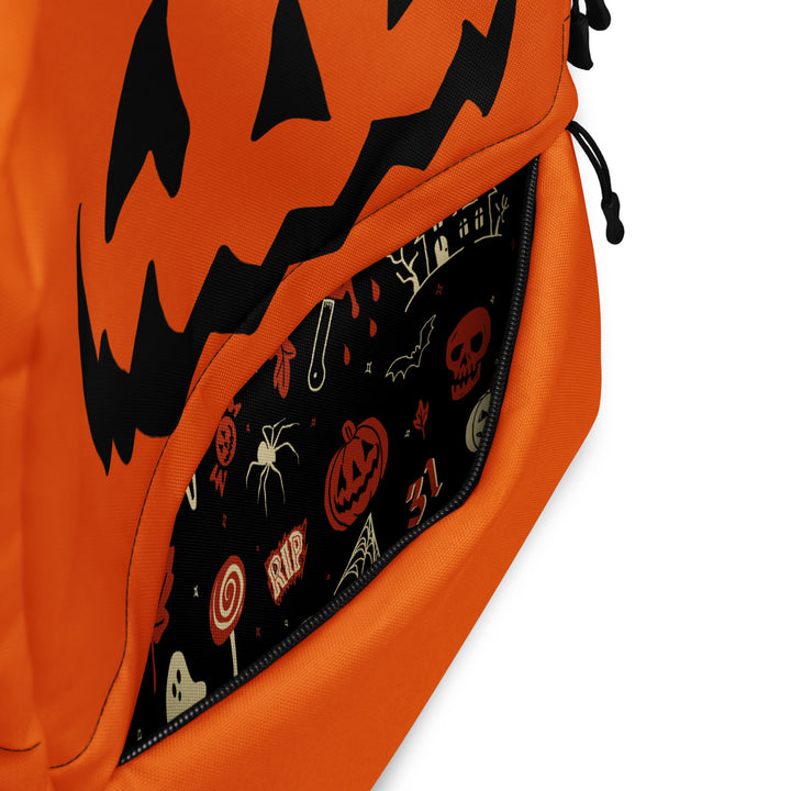 Jack-O-Lantern Pocket Backpack