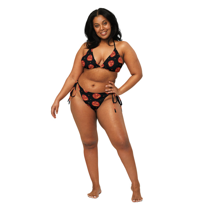 Jack-O-Lantern String Bikini | Halloween Bikini