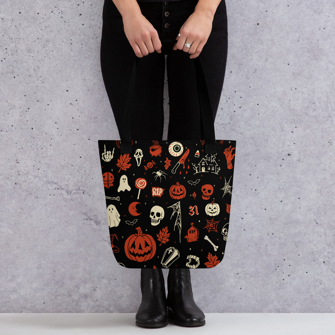Halloween Doodle Tote bag