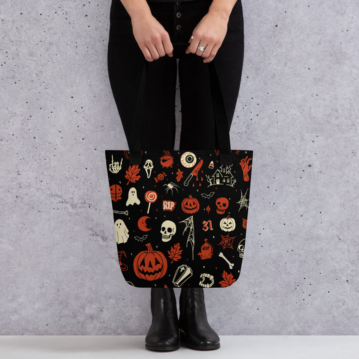 Halloween Doodle Tote bag