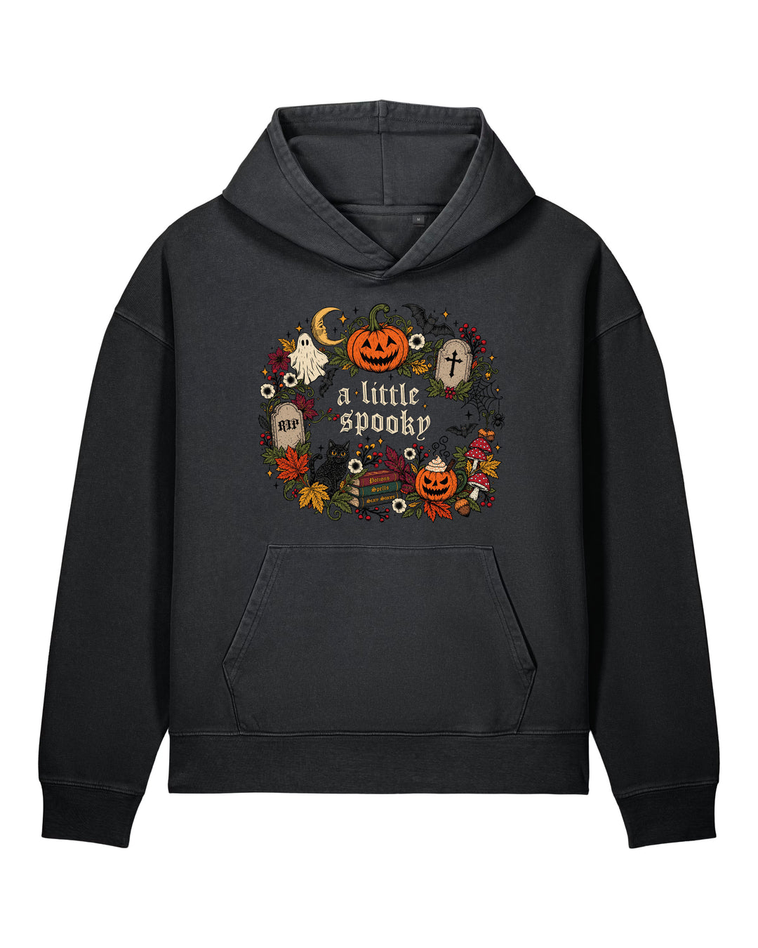 A Little Spooky Unisex Hoodie | Garment-dyed Premium