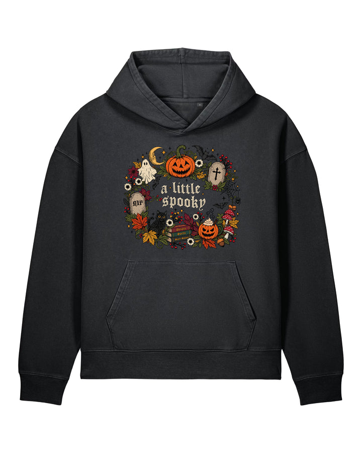A Little Spooky Unisex Hoodie | Garment-dyed Premium