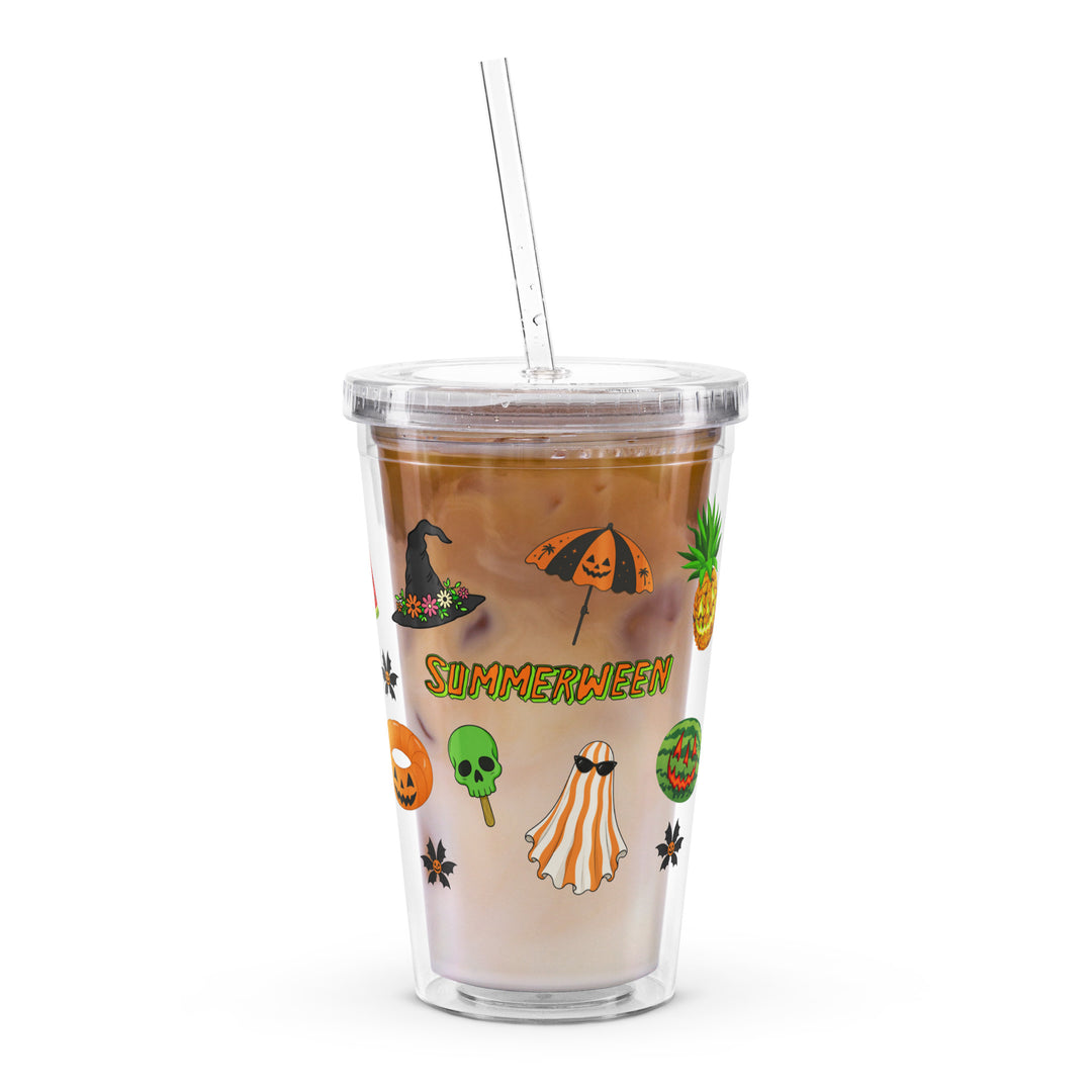 Summerween Plastic Tumbler