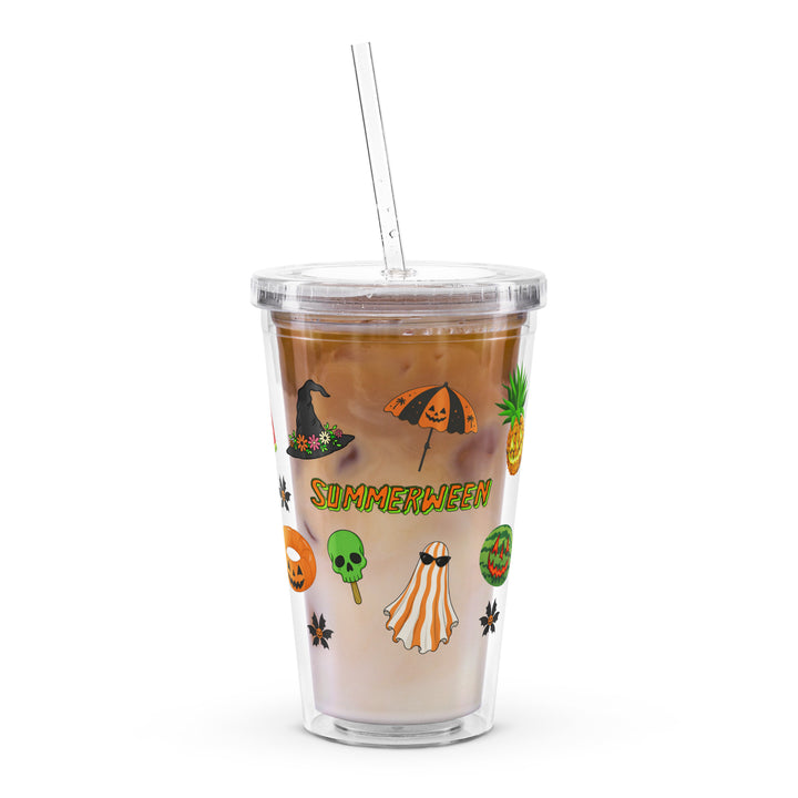 Summerween Plastic Tumbler
