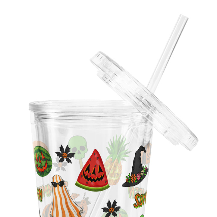 Summerween Plastic Tumbler