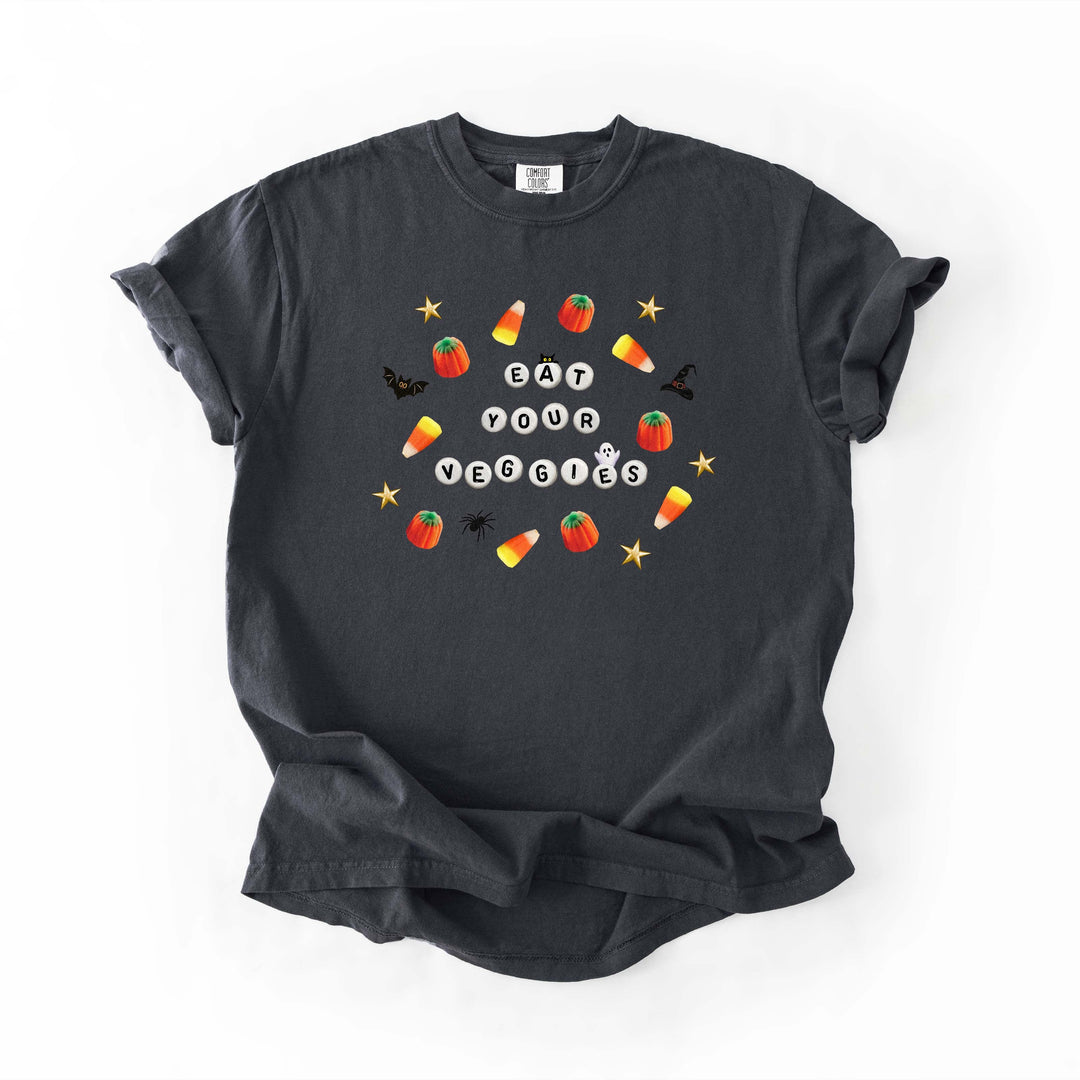 Eat Your Veggies T-shirt | Garment-dyed