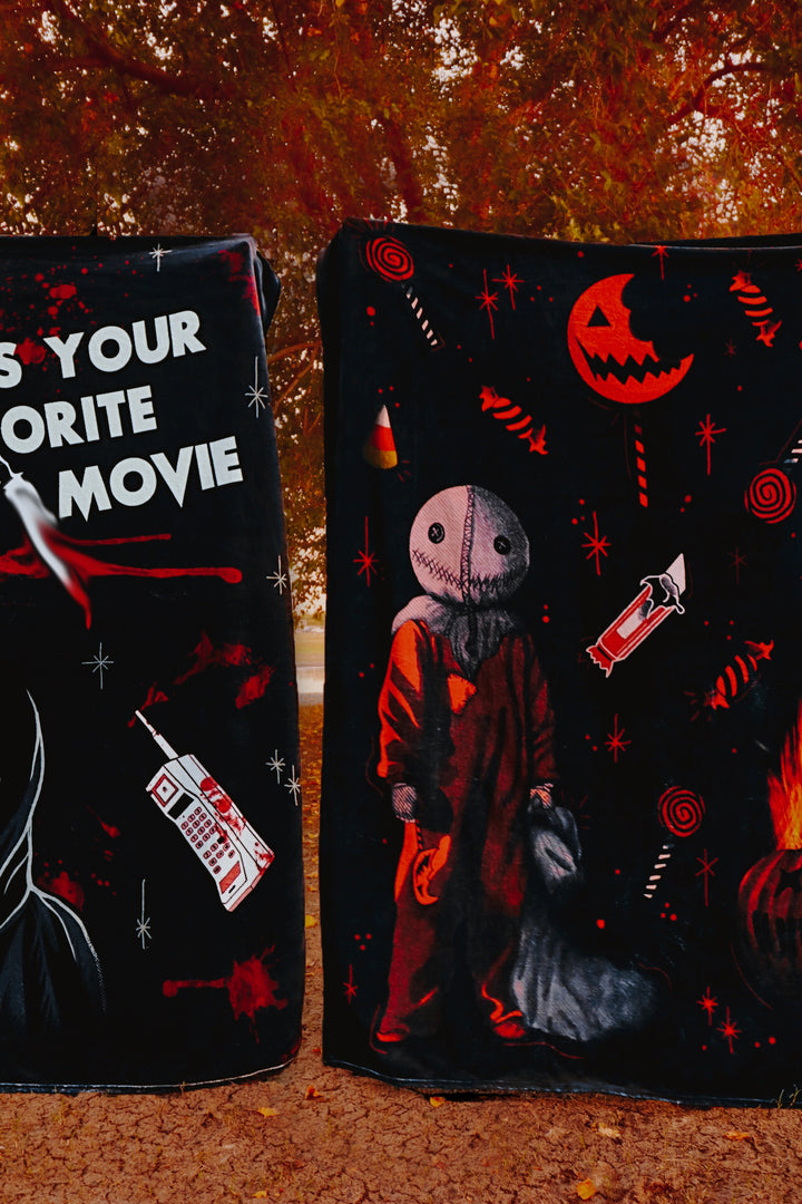 Horror Fleece Blanket's