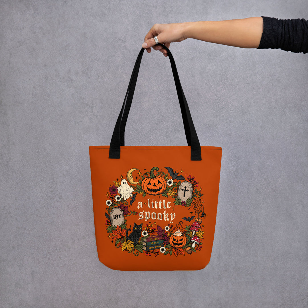 A Little Spooky Tote Bag