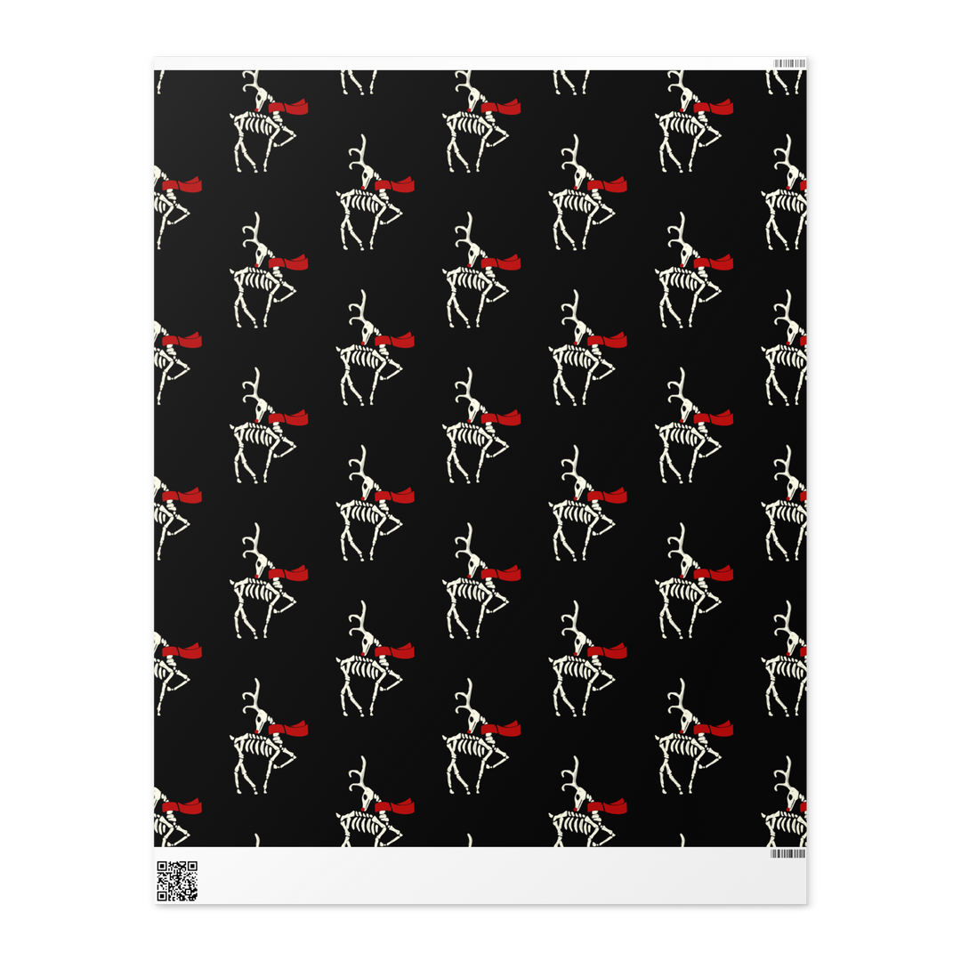 Creepmas Rudolph Wrapping paper roll