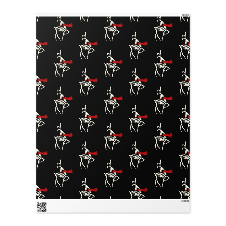 Creepmas Rudolph Wrapping paper roll