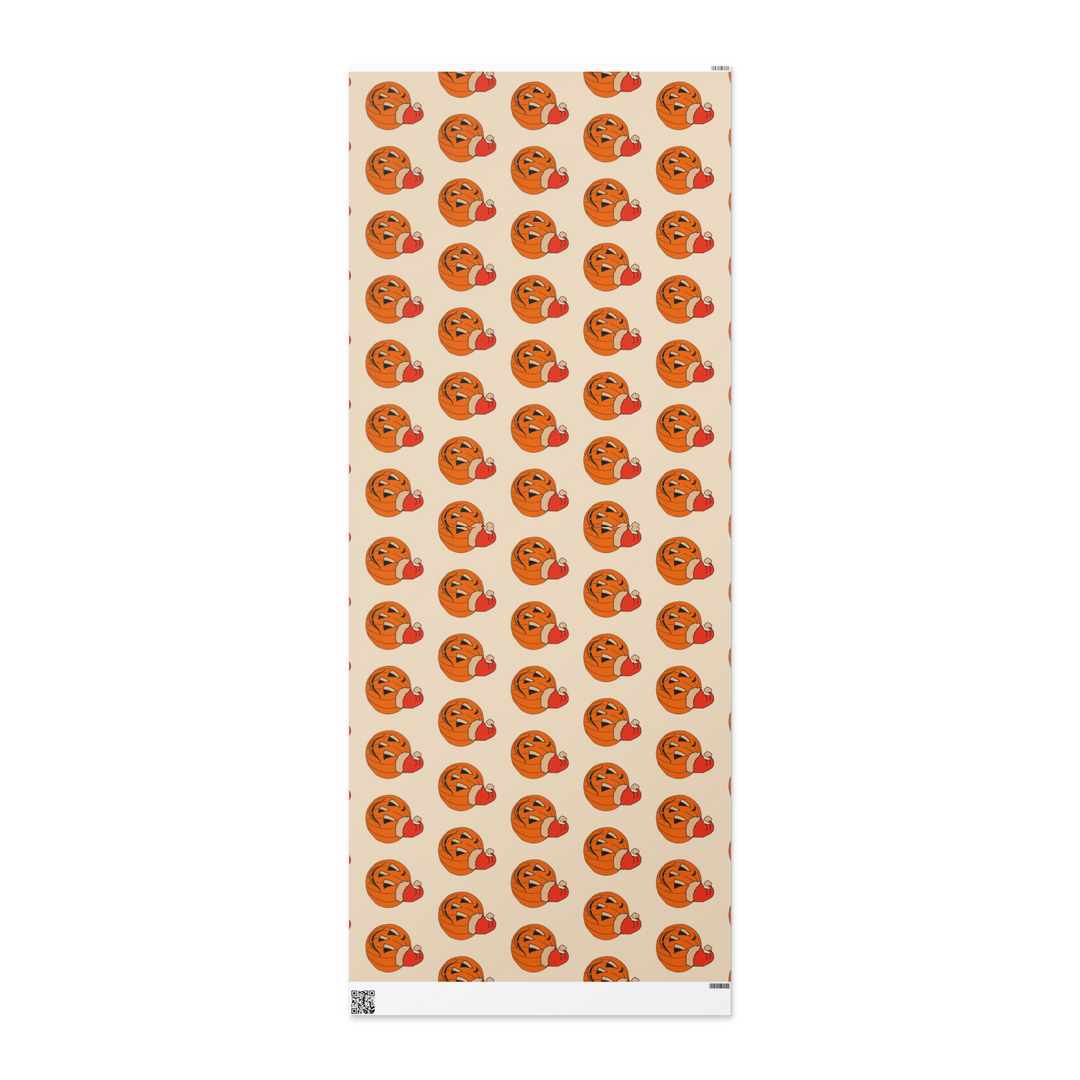 Creepmas Pumpkins Wrapping paper roll