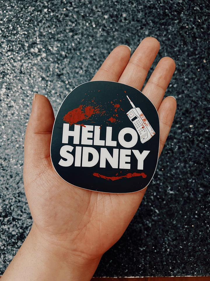 Hello Sidney 3" Vinyl Sticker
