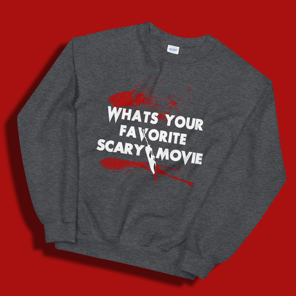 Whats Your Favorite Scary Movie Sweater