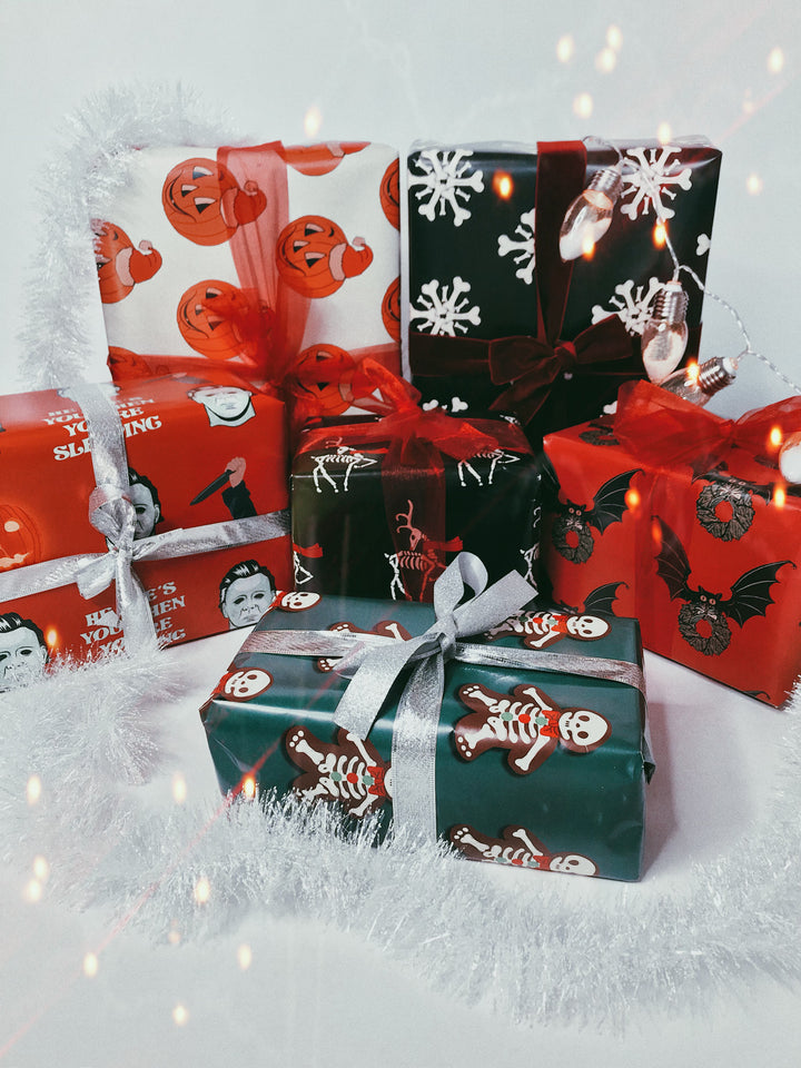 Edward Scissorhands Gift Wrap | Creepmas Wrapping Paper