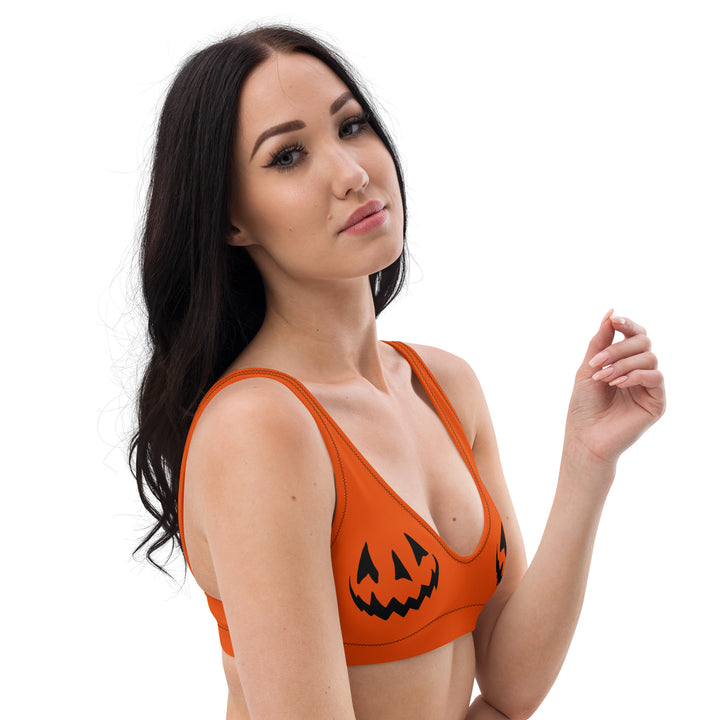 Pumpkin Bikini Top