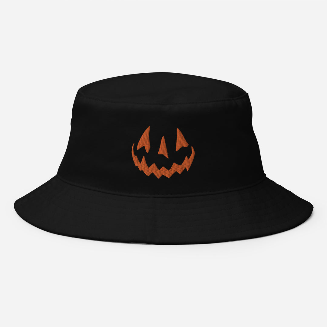 Cotton Pumpkin Bucket Hat