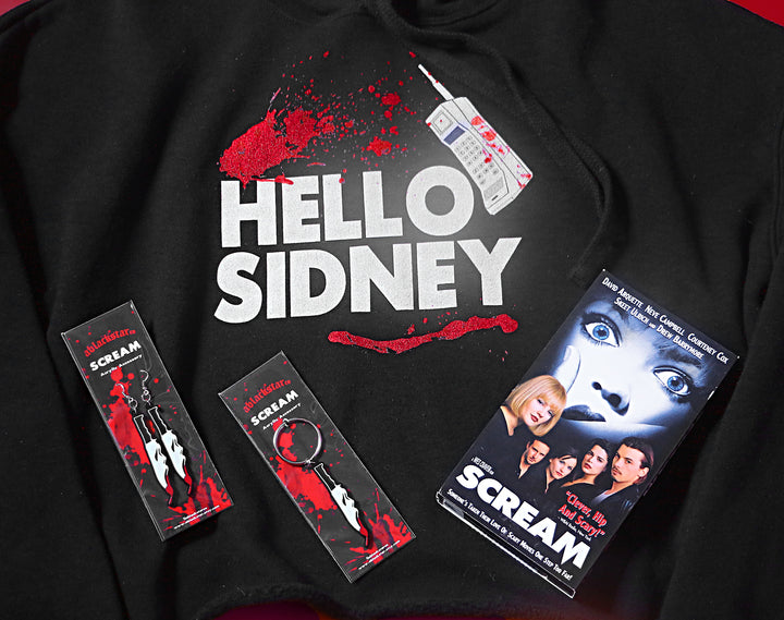 Hello Sidney Crop Hoodie