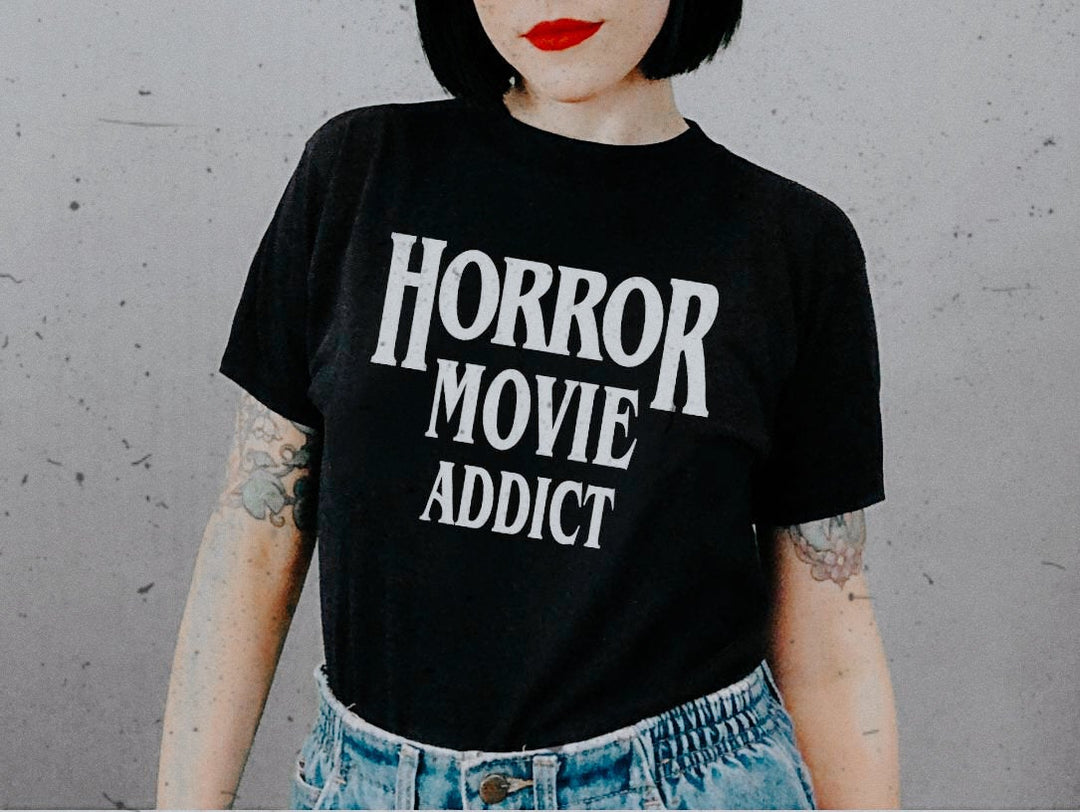 Horror Movie Addict T-Shirt