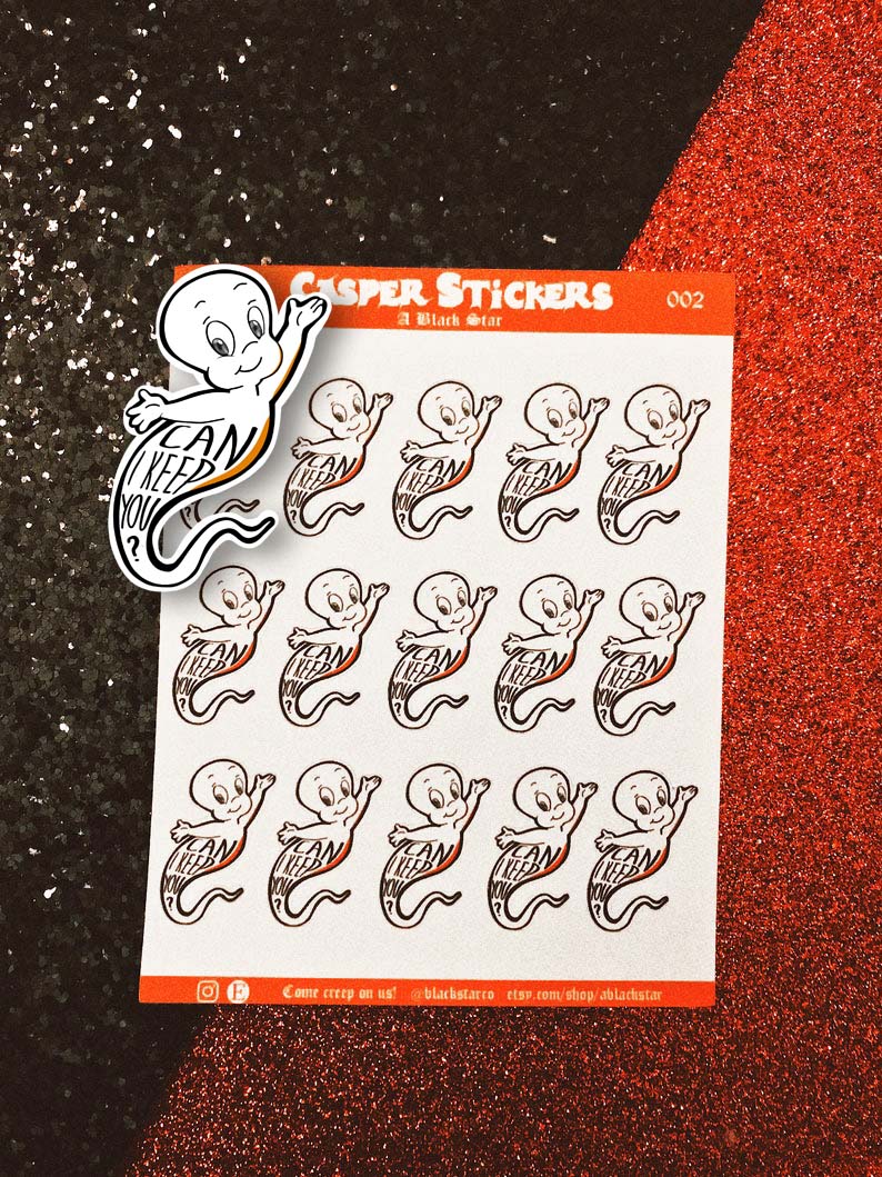 Casper Sticker Sheet