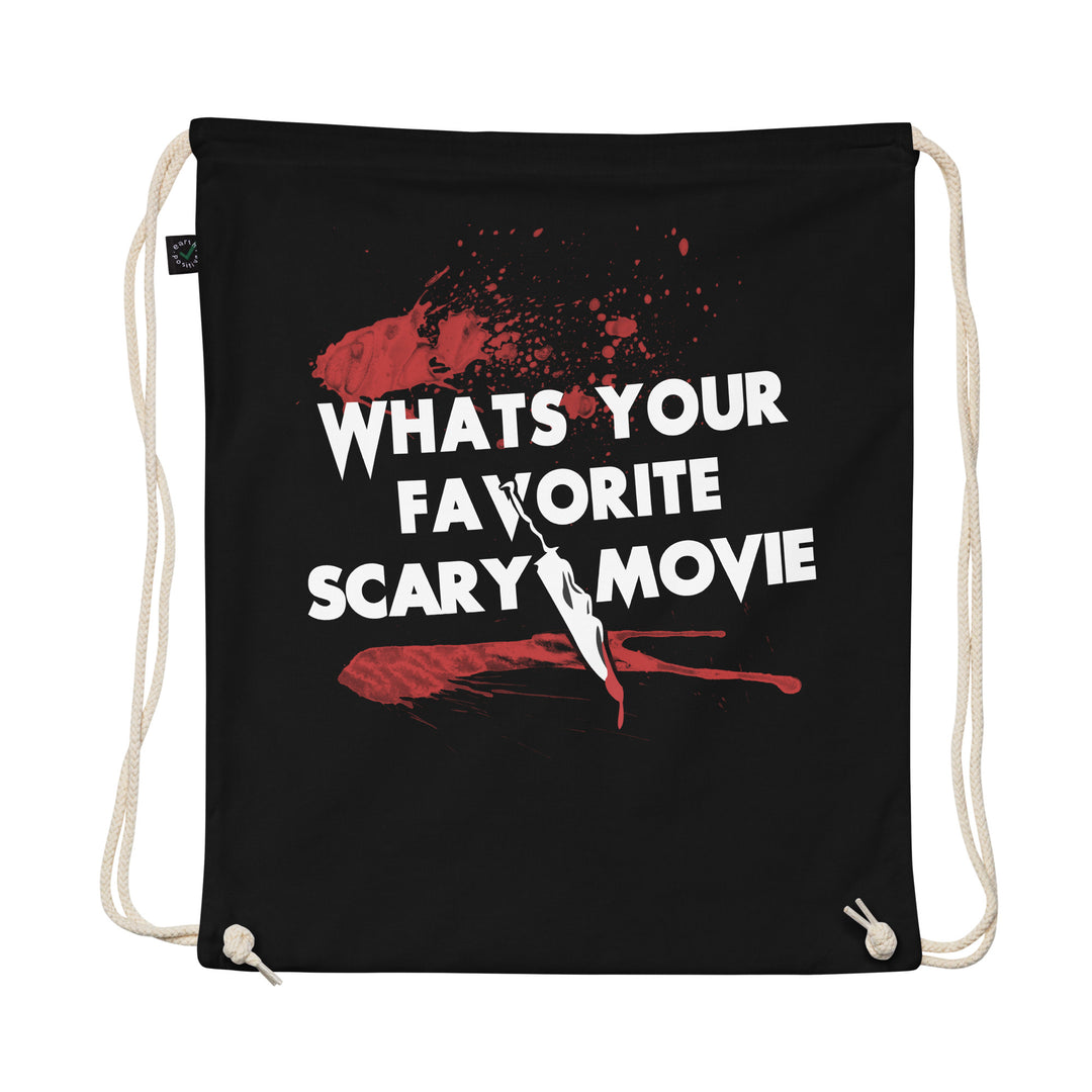 Scream drawstring bag